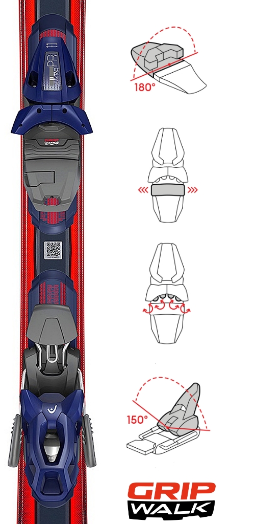 BACOutdoors Head Shape eV5 Performance Ski Set Mens Season 22/23