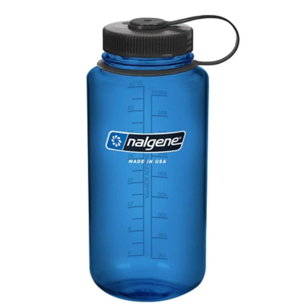 BACOutdoors Nalgene 1L Tritan Wide Mouth Bottle with Loop Cap
