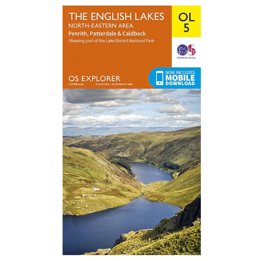 OS Explorer OL5 The English Lakes - North Eastern area