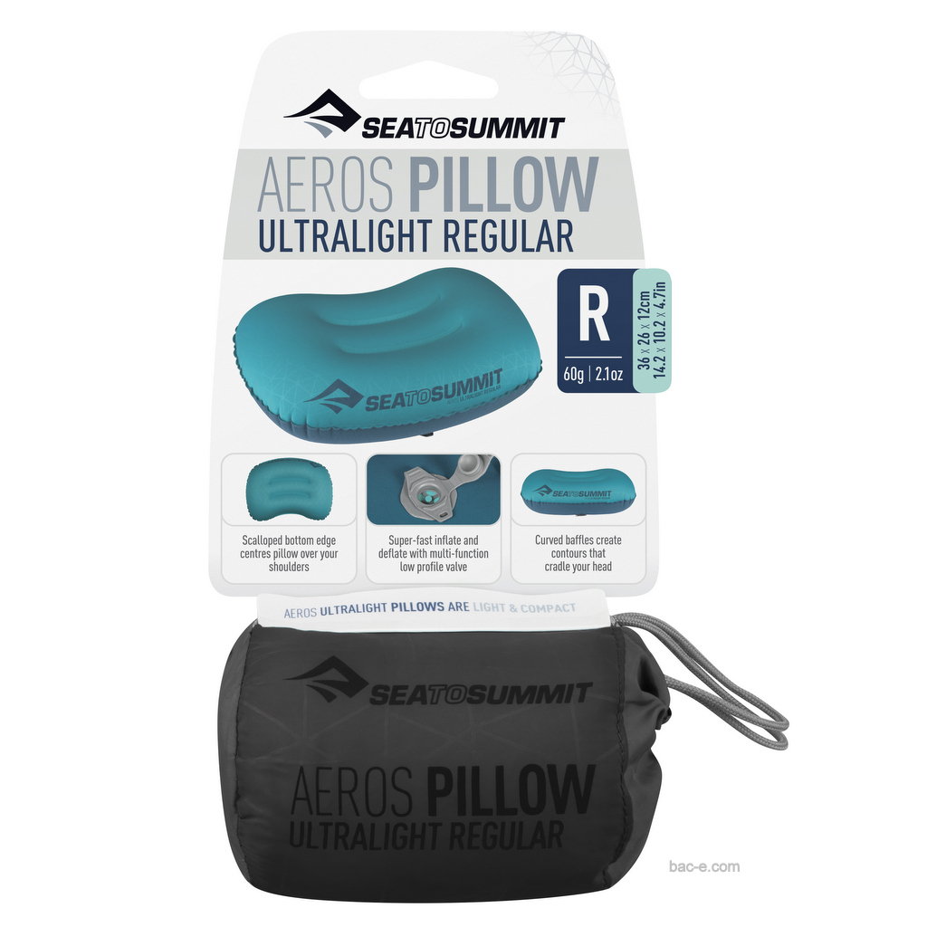 Sea to Summit Aeros Ultralight Pillow Regular Grey