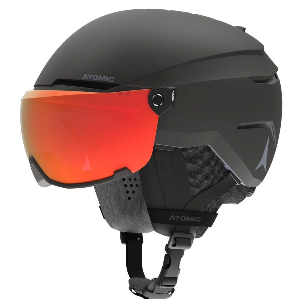Atomic Savor Visor Photo Ski Helmet Unisex - Black