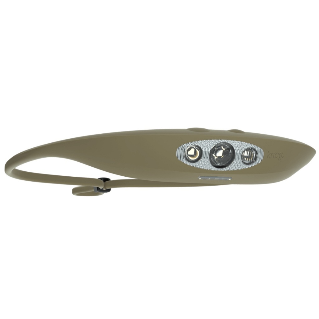 Knog Bandicoot USB Rechargeable & Programmable Headlamp 250 Lumens Olive