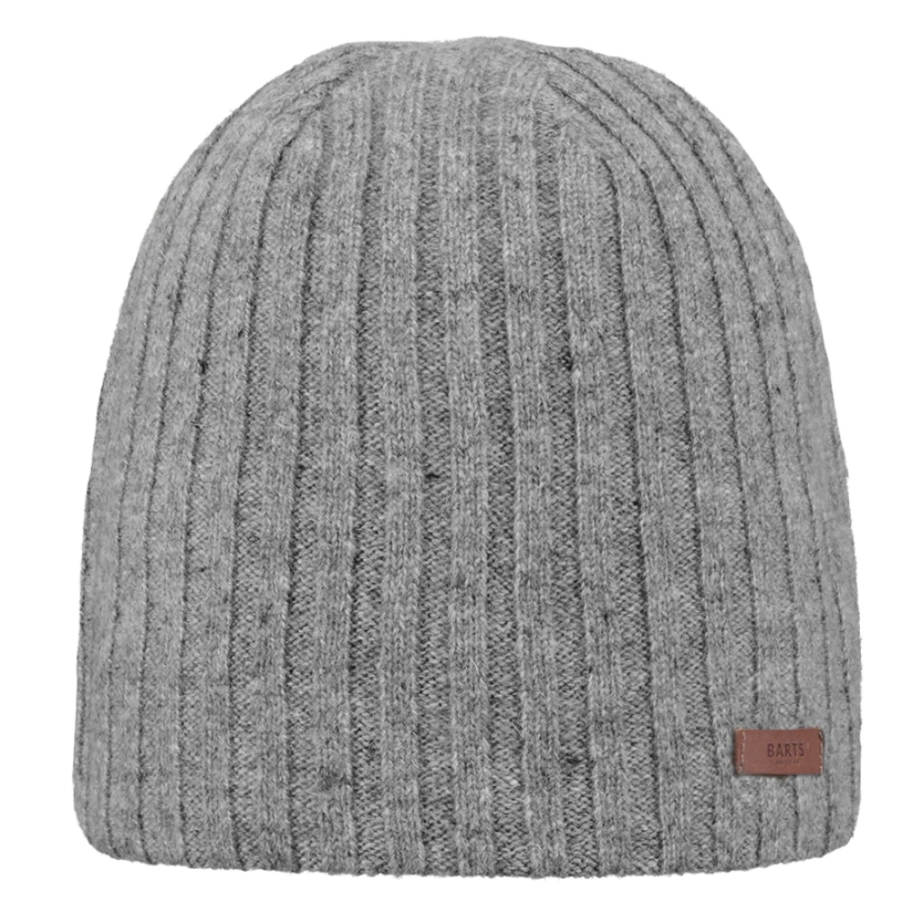 Barts Haakon Beanie Mens - Heather Grey