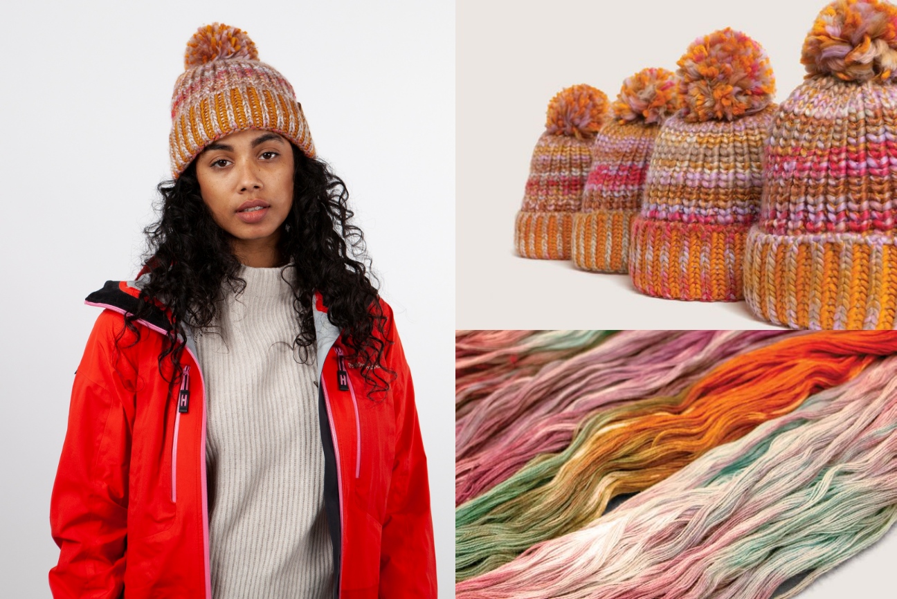 BARTS SPACE DYEING...CREATES ORIGINAL LOOK BEANIES