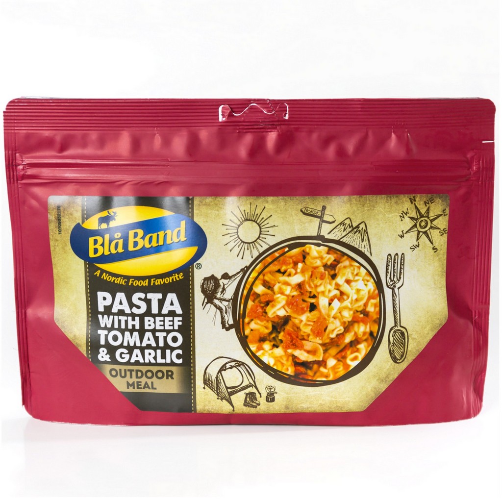 Bla Band Pasta with Beef, Tomato & Garlic