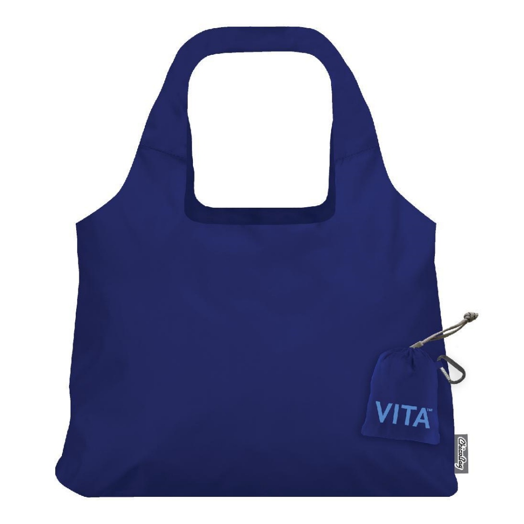 ChicoBag Vita Shoulder Tote 57g - Mazarine Blue