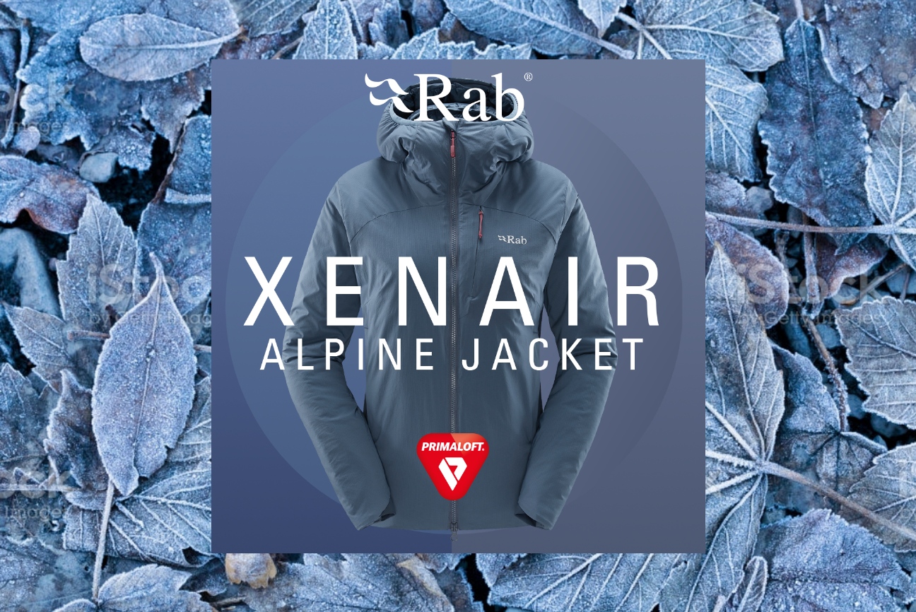 RAB XENAIR ALPINE....AN INSTANT BAC OUTDOOR BEST-SELLER