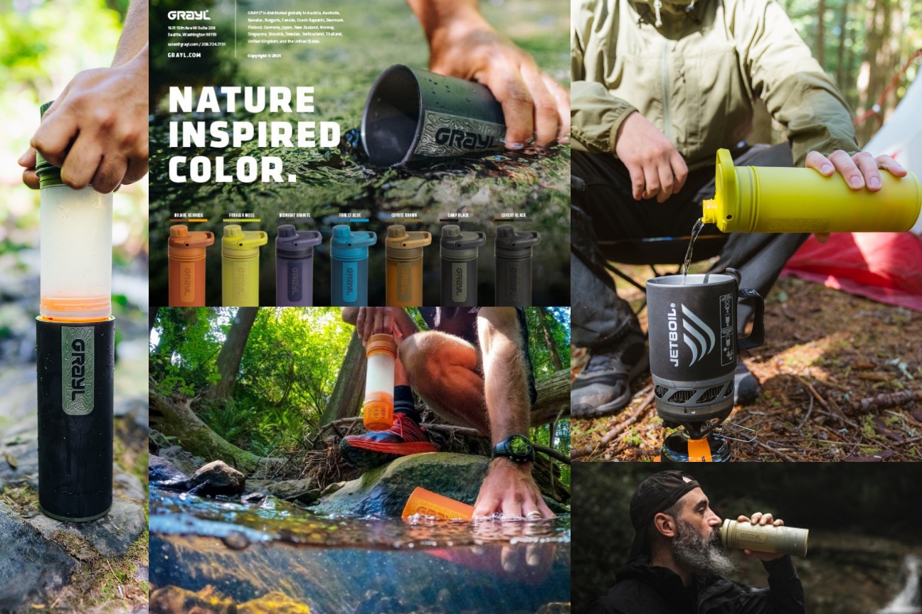 NEW FROM GRAYL....ULTRAPRESS WATER PURIFIER