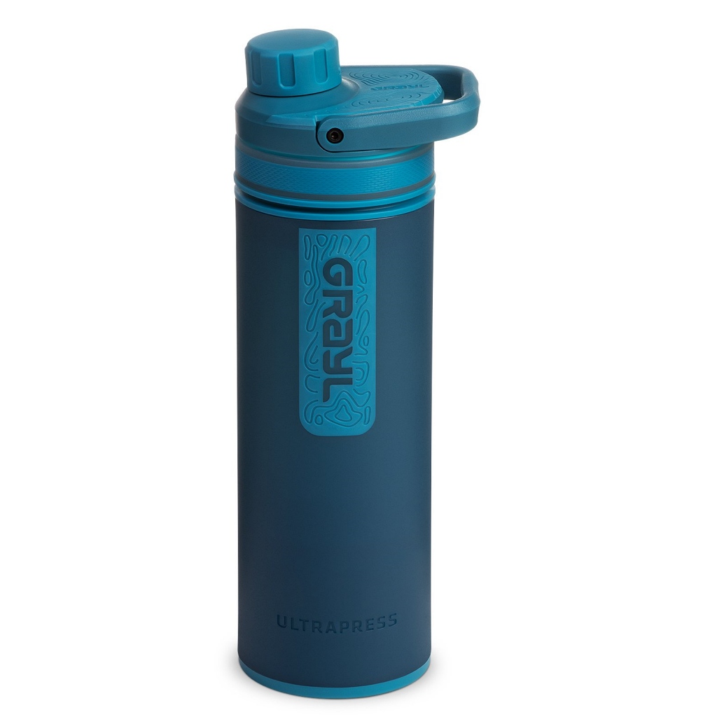 Grayl Ultrapress Purifier Bottle 500ml - Forest Blue