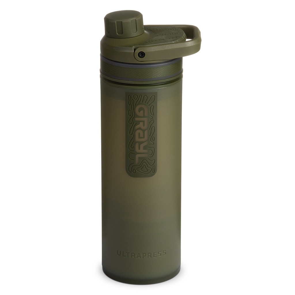 Grayl Ultrapress Purifier Bottle 500ml - Olive Drab