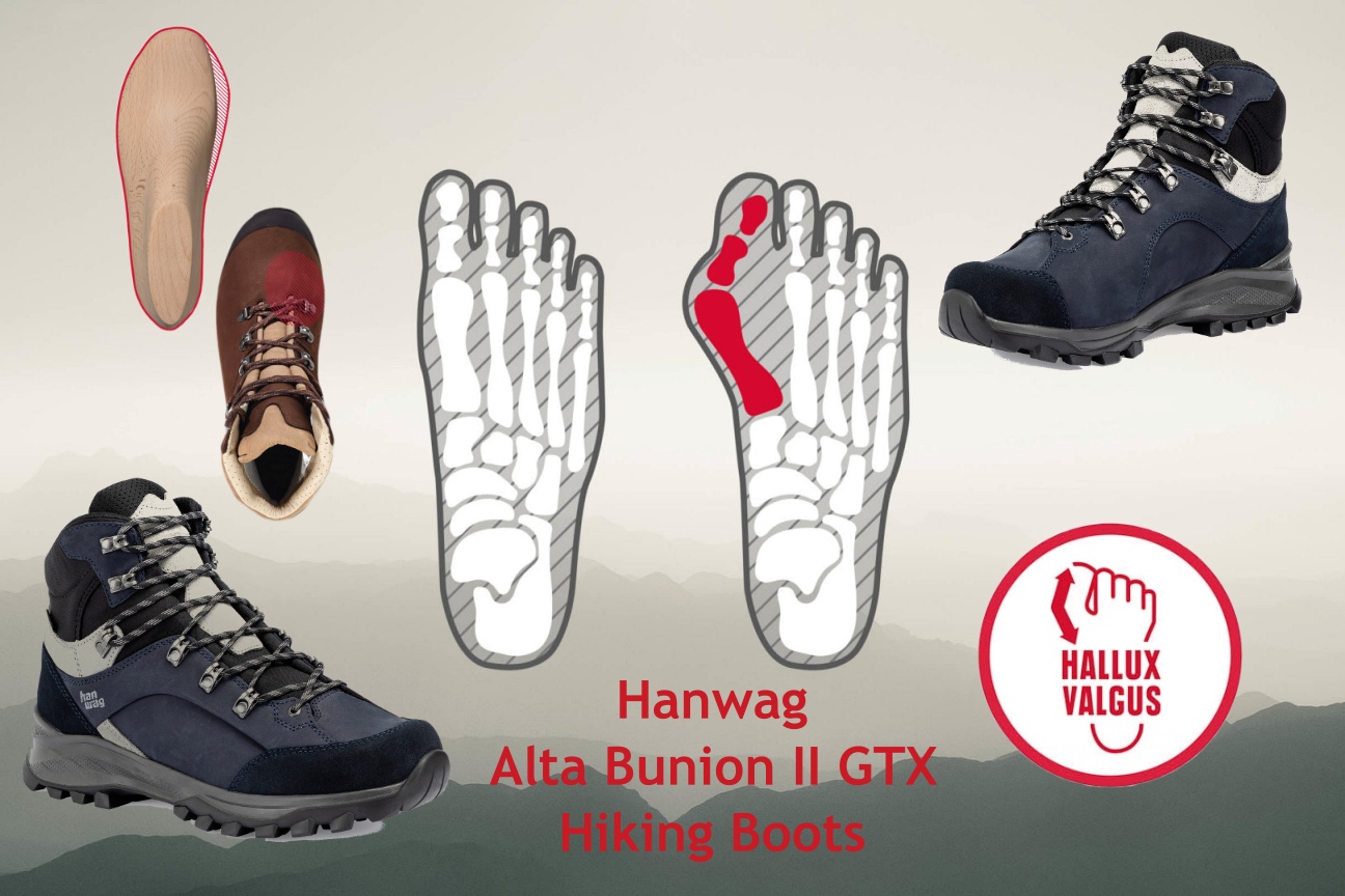 HANWAG ALTA II BUNION GTX WALKING BOOTS