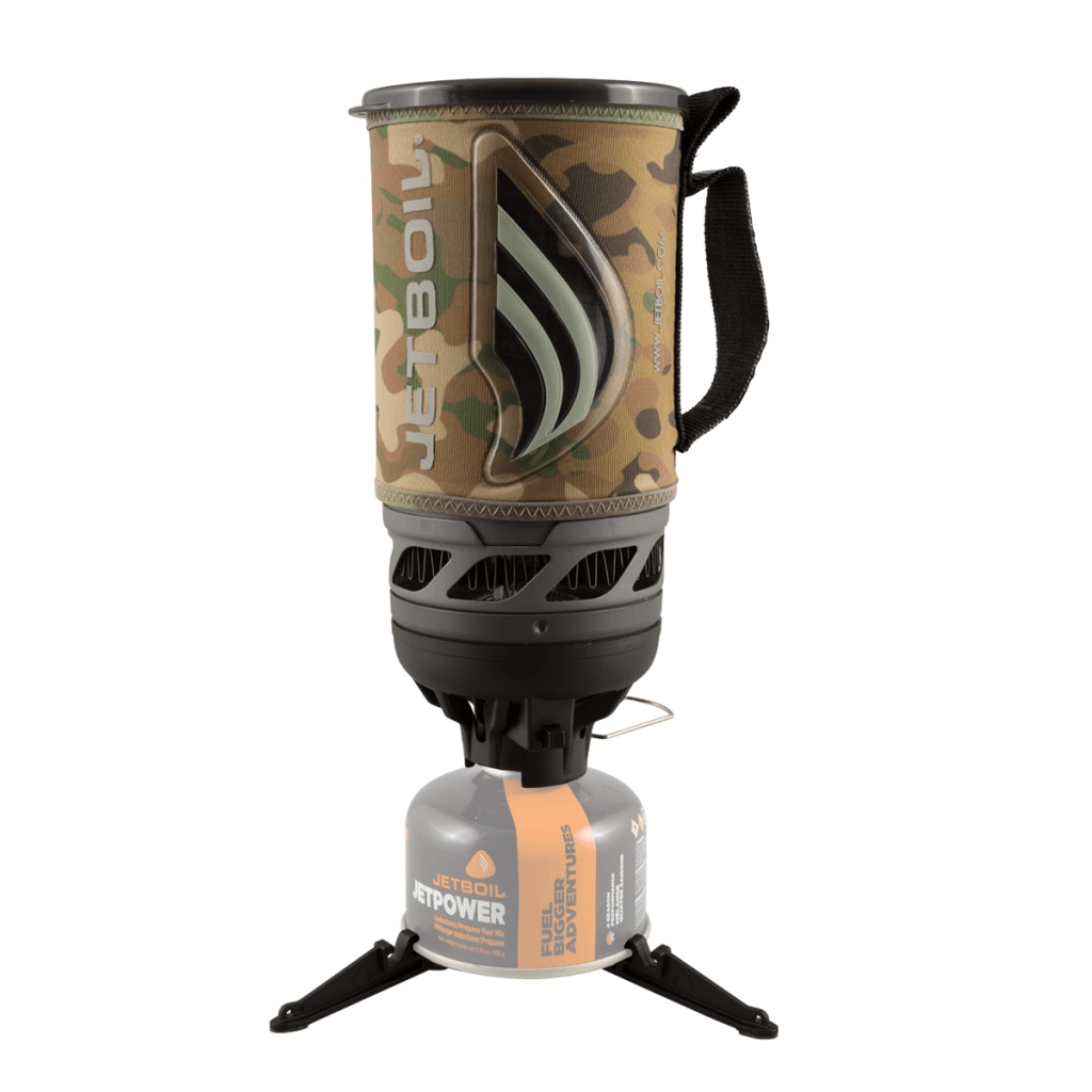 JetBoil Flash Cooking System Camo & FREE Locking Pot Support