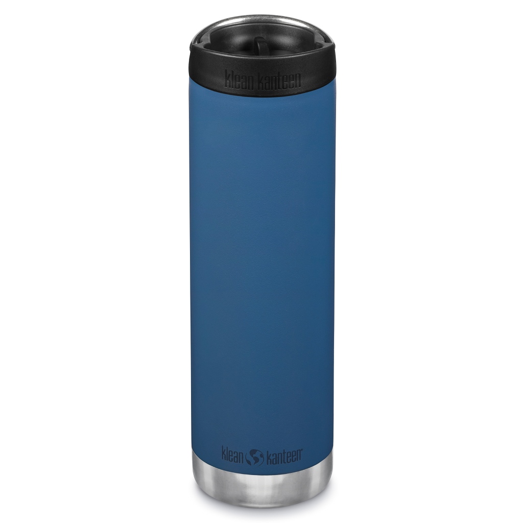 Klean Kanteen TKWide Vacuum Insulated Bottle 592ml w/ Cafe Cap - Real Teal