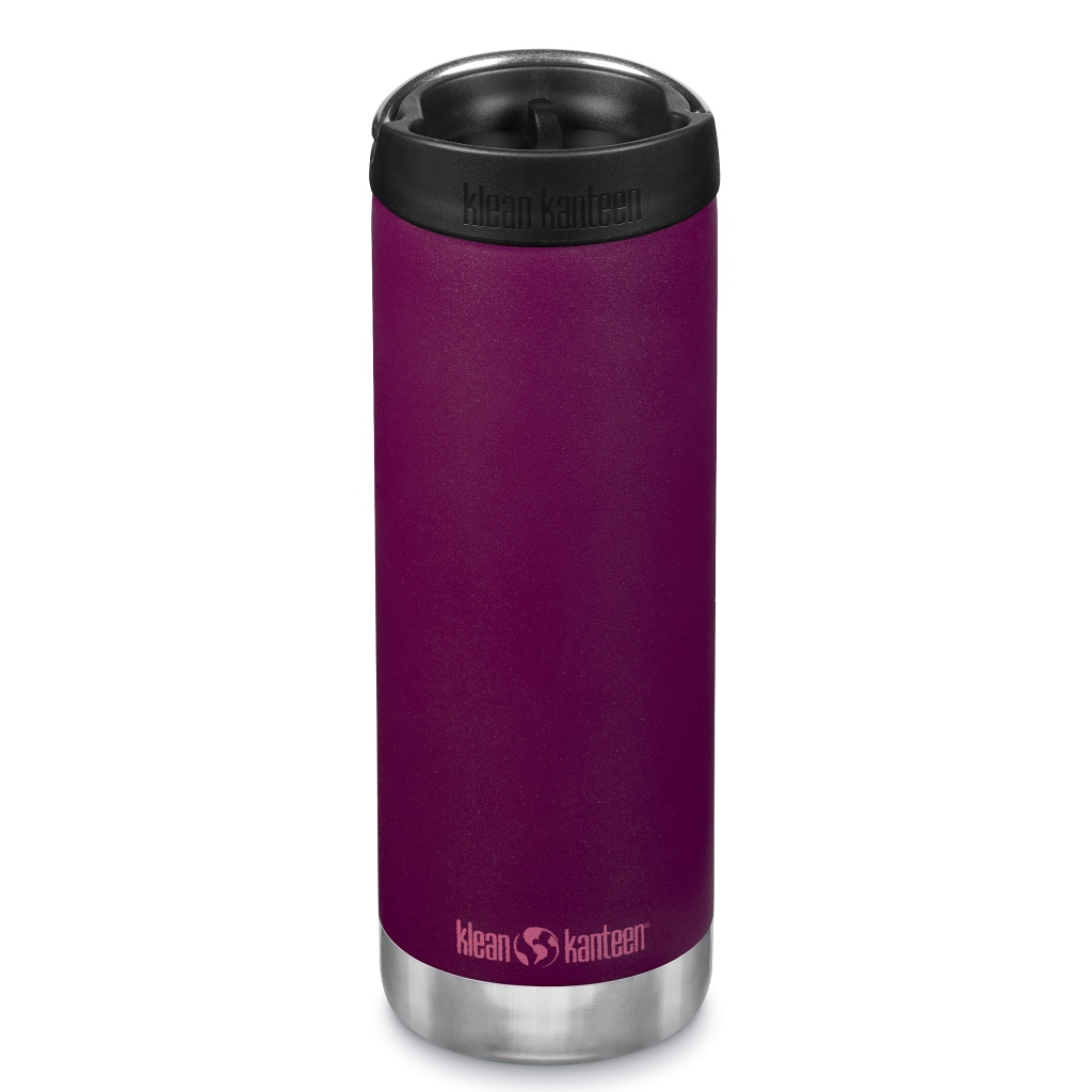 Klean Kanteen TKWide Vacuum Insulated Bottle 473ml  w/ Cafe Cap - Purple Potion