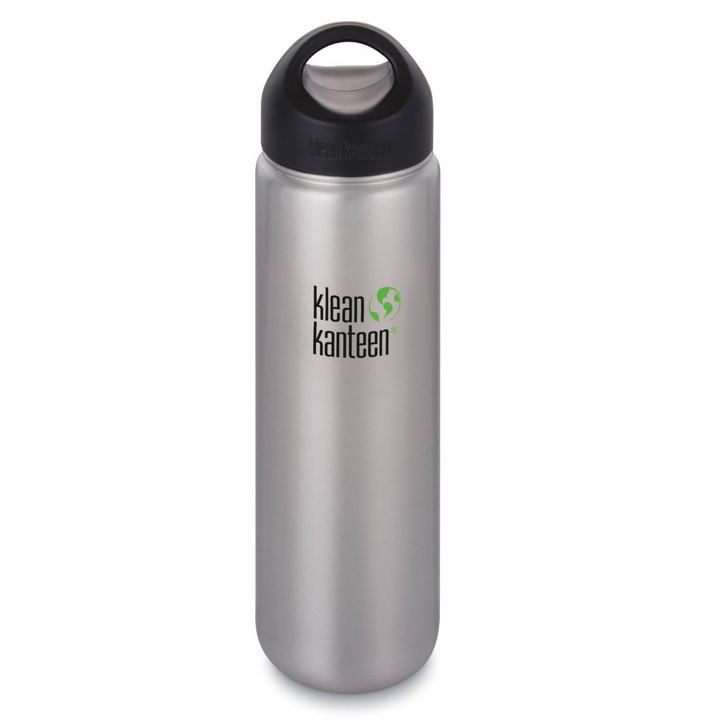 Klean Kanteen 800ml (27oz) Bottle - Wide Mouth Stainless 