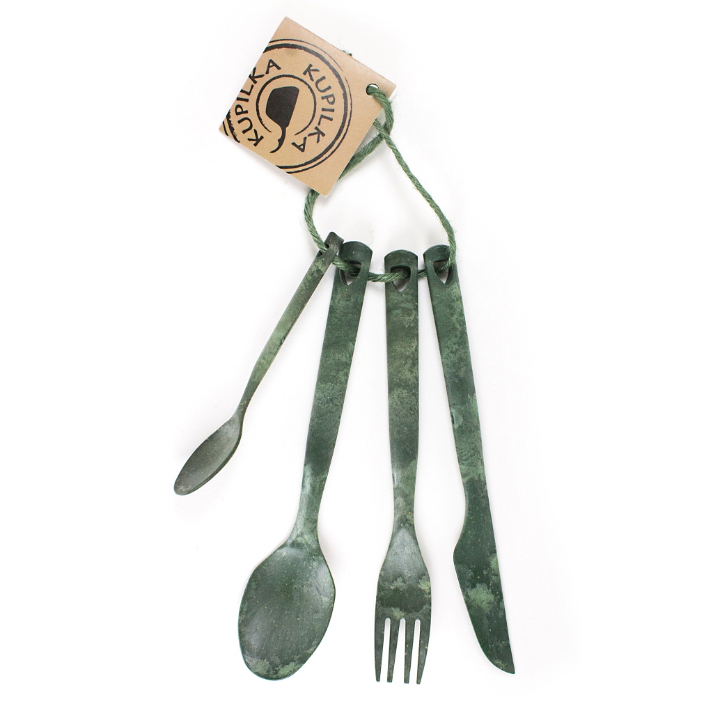 Kupilka Cutlery Set - Conifer Green