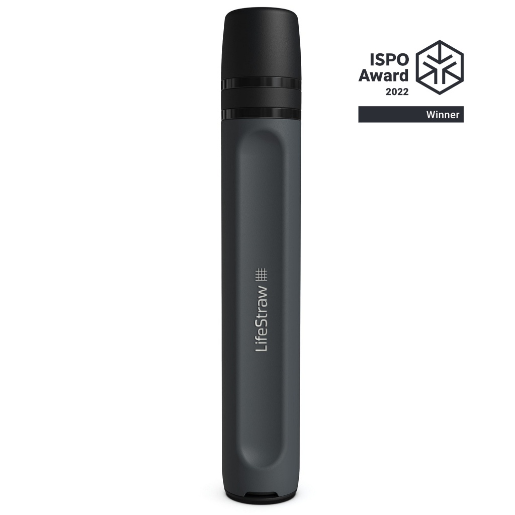 Lifestraw Peak Series Personal Water Filter Straw - Dark Gray