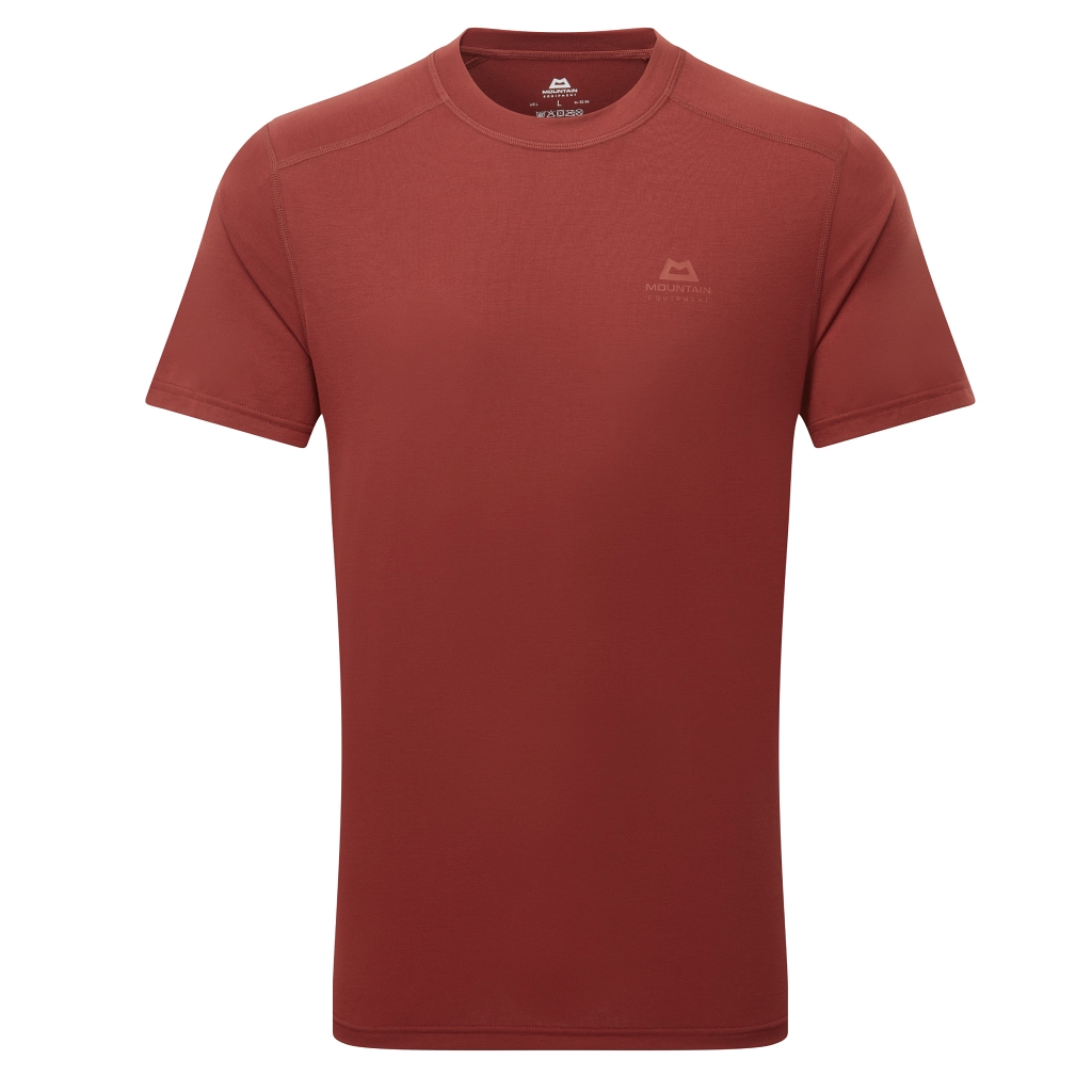 Mountain Equipment Headpoint Tee Mens - Fired Brick