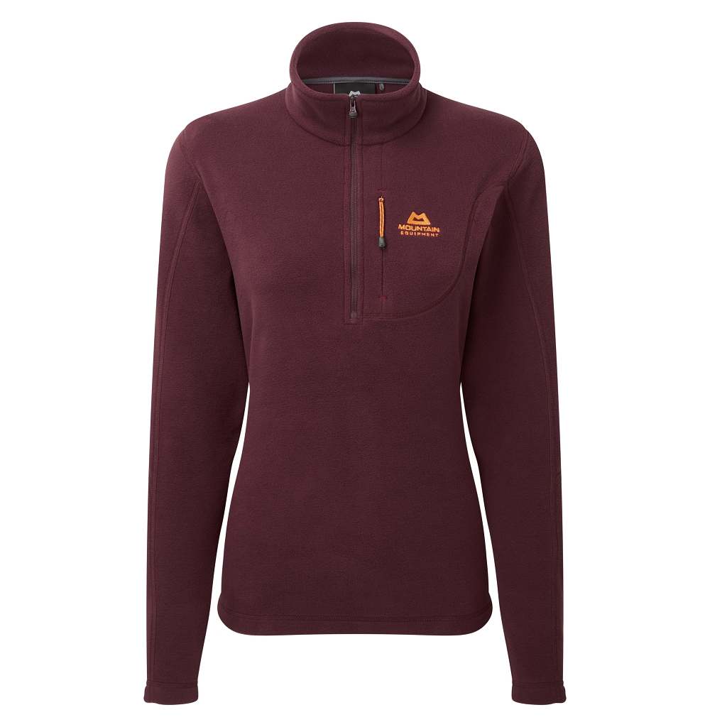 Mountain Equipment Micro Zip T Womens - Raisin