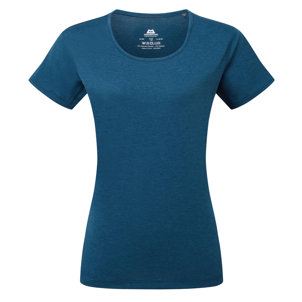 Mountain Equipment Tempi Tee Womens - Majolica Blue