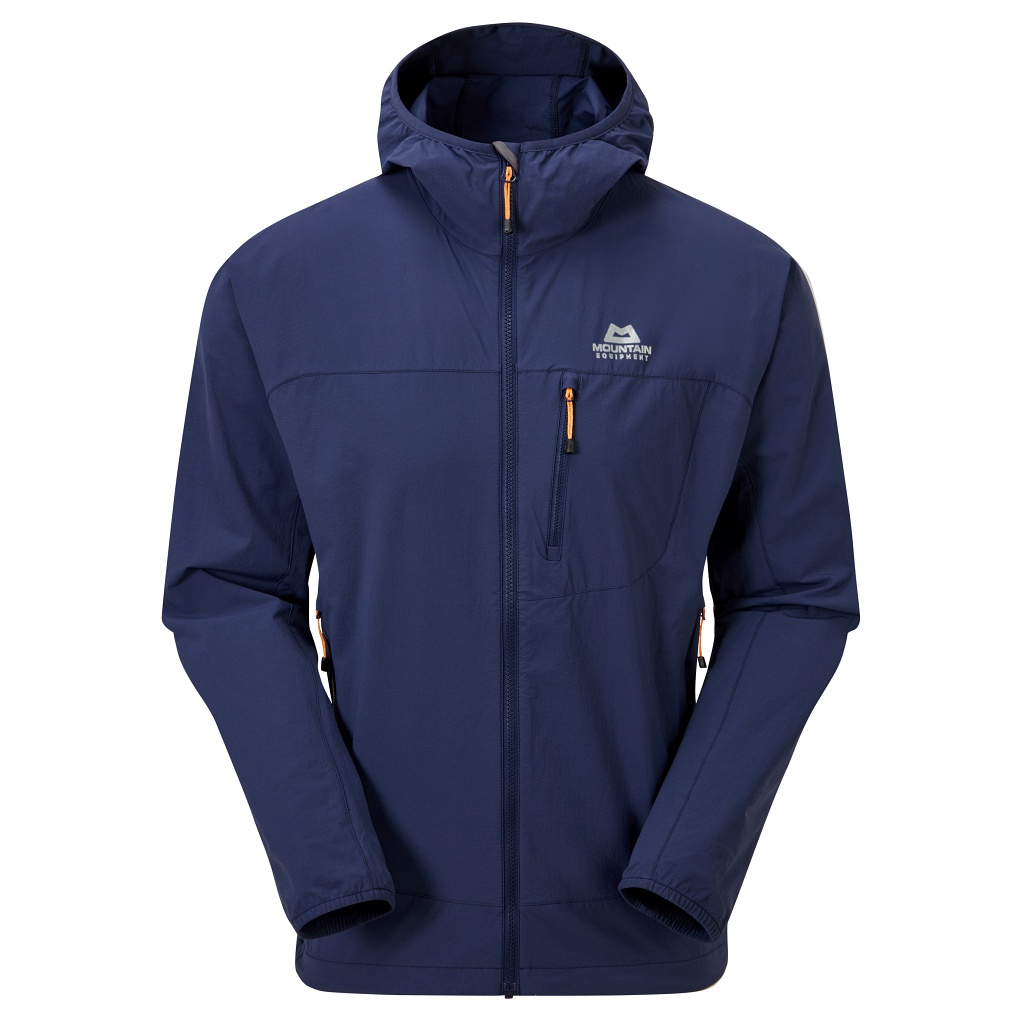 Mountain Equipment Echo Hooded Jacket Mens - Medieval Blue