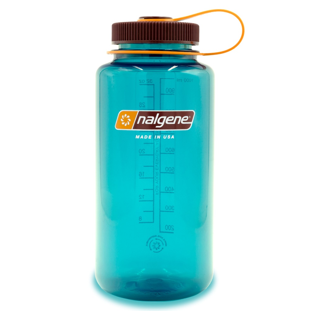 Nalgene 1L Wide Mouth Tritan Sustain Water Bottle - Teal