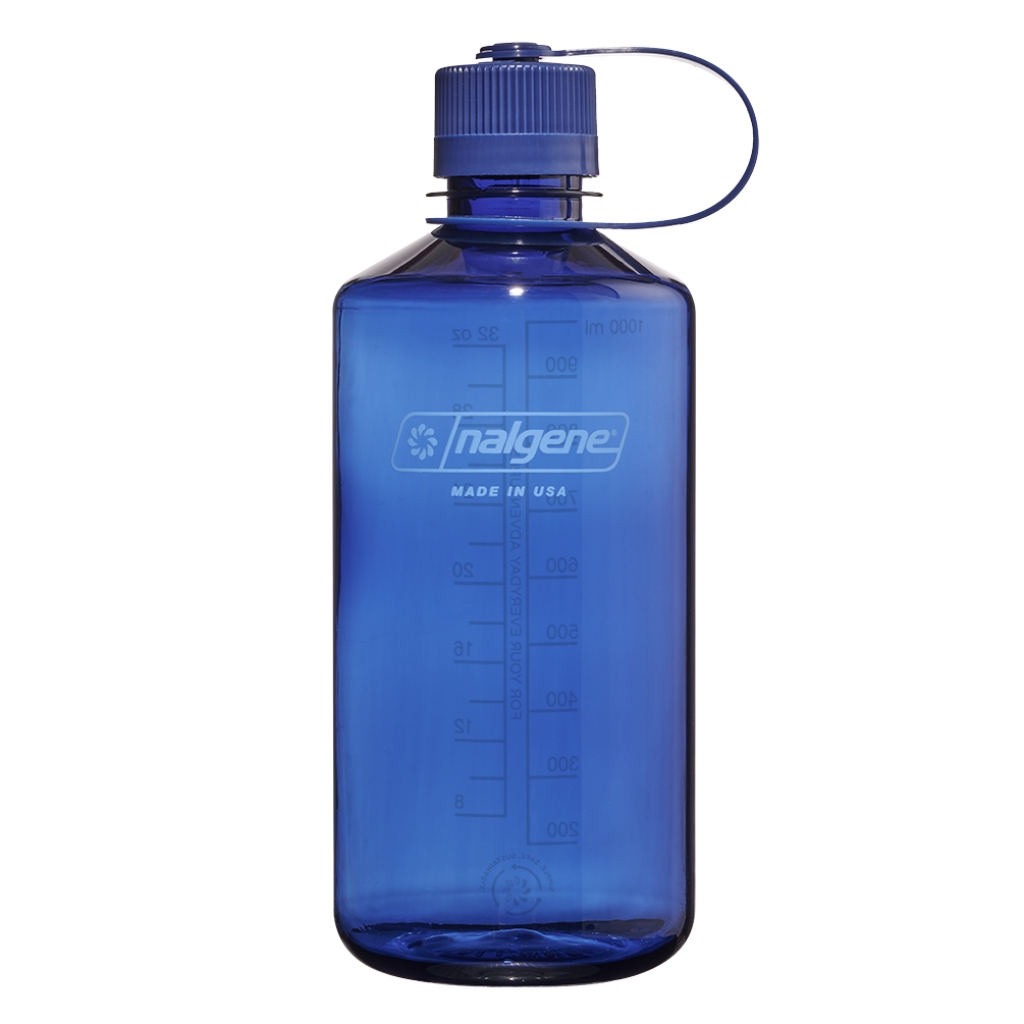 Nalgene 1L Narrow Mouth Sustain Water Bottle - Denim
