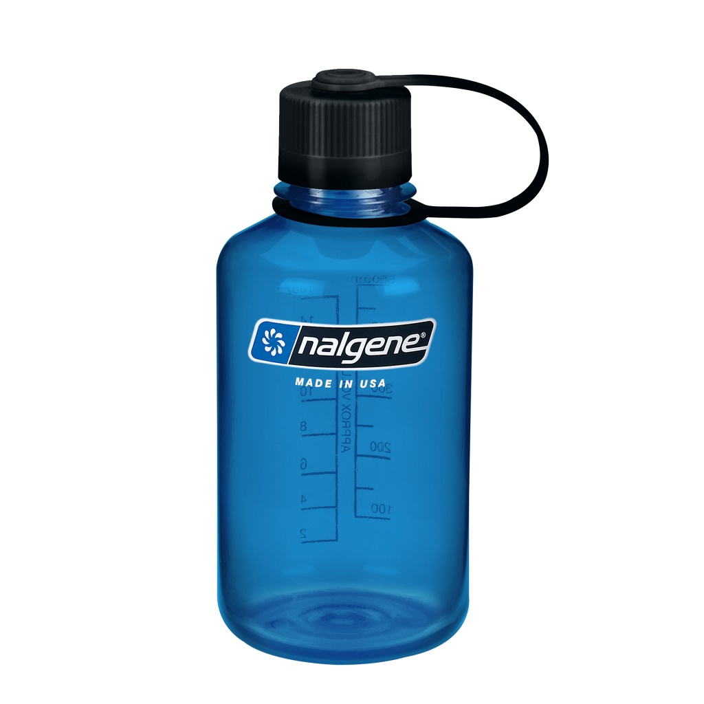 Nalgene 500ml Narrow Mouth Tritan Sustain Water Bottle - Slate Blue