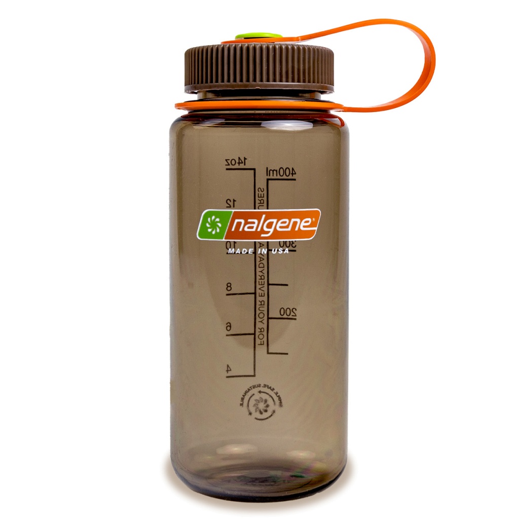 Nalgene 500ml Wide Mouth Tritan Sustain Water Bottle - Woodsman