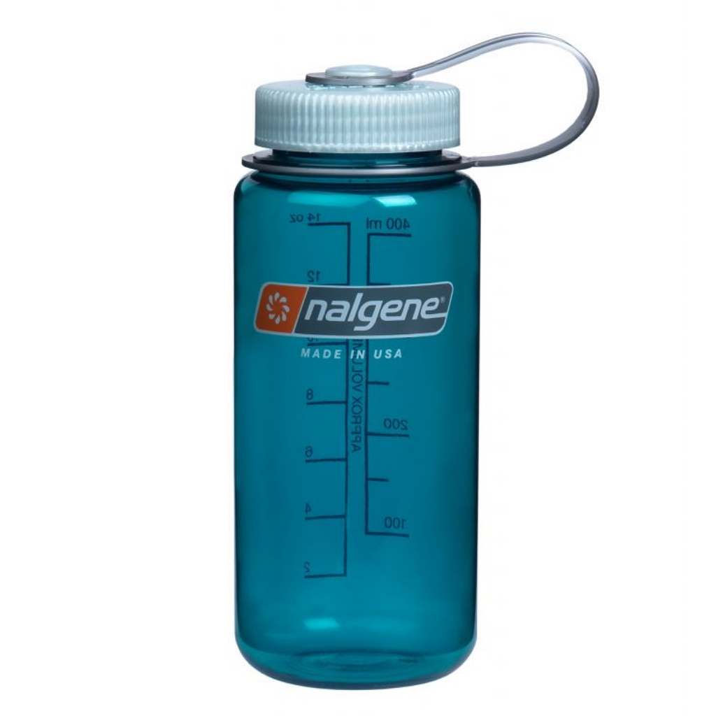 Nalgene 500ml Wide Mouth Tritan Water Bottle - Trout Green