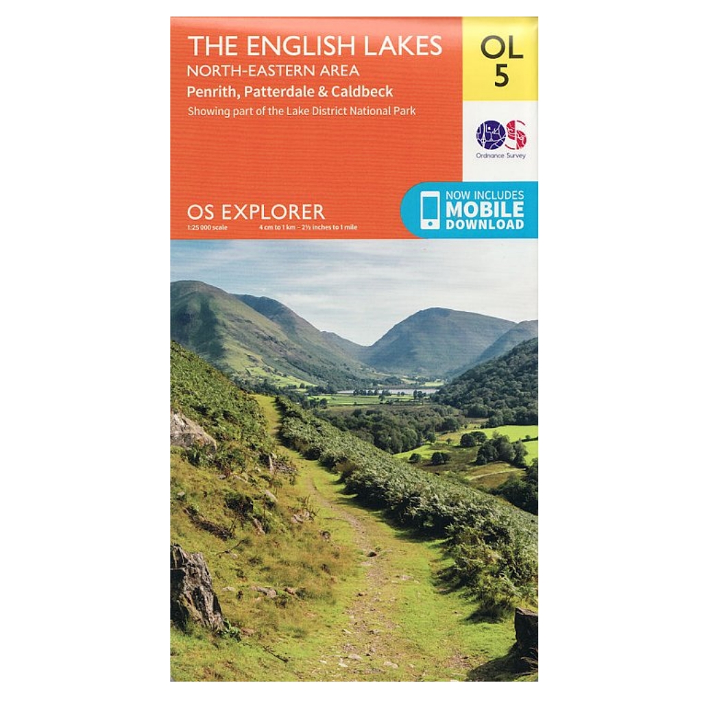 OS Explorer OL5 The English Lakes - North Eastern 
