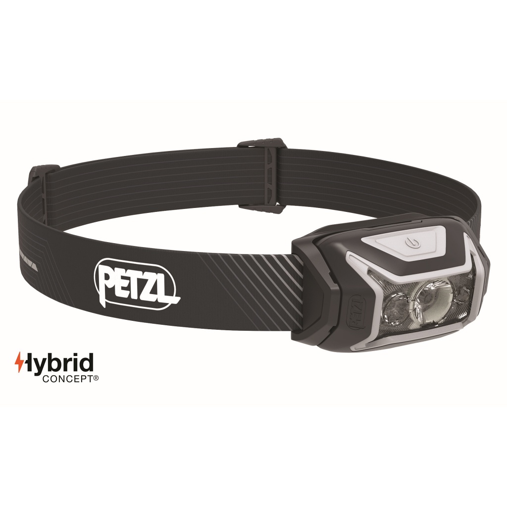 Petzl Actik Core Rechargeable Headlamp 600 Lumens Gray - New For AW 22