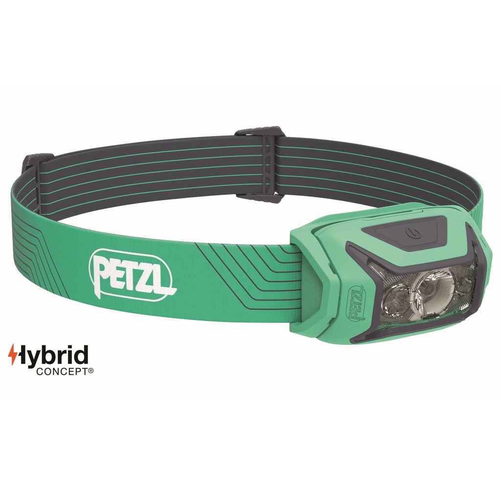Petzl Actik Headlamp 450 Lumens Green - New For AW 22