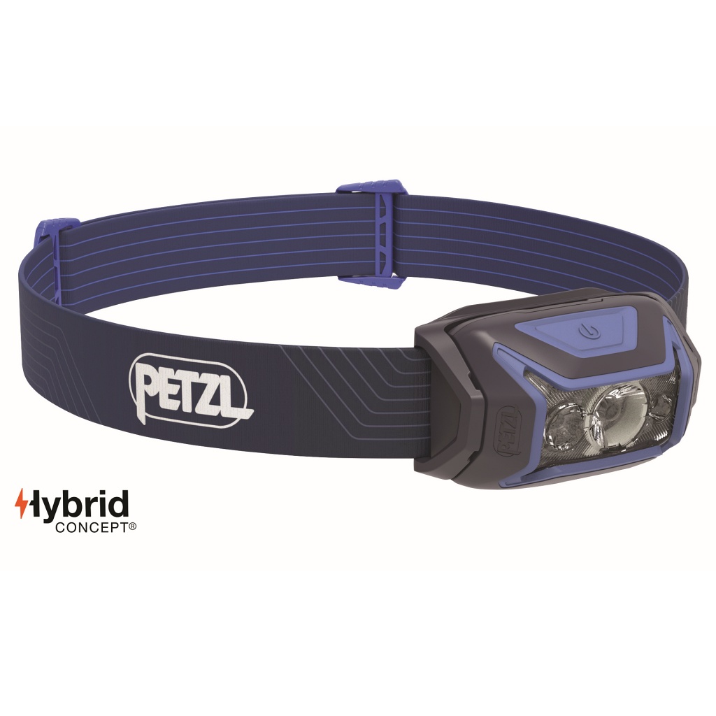 Petzl Actik Headlamp 450 Lumens Blue - New For AW 22