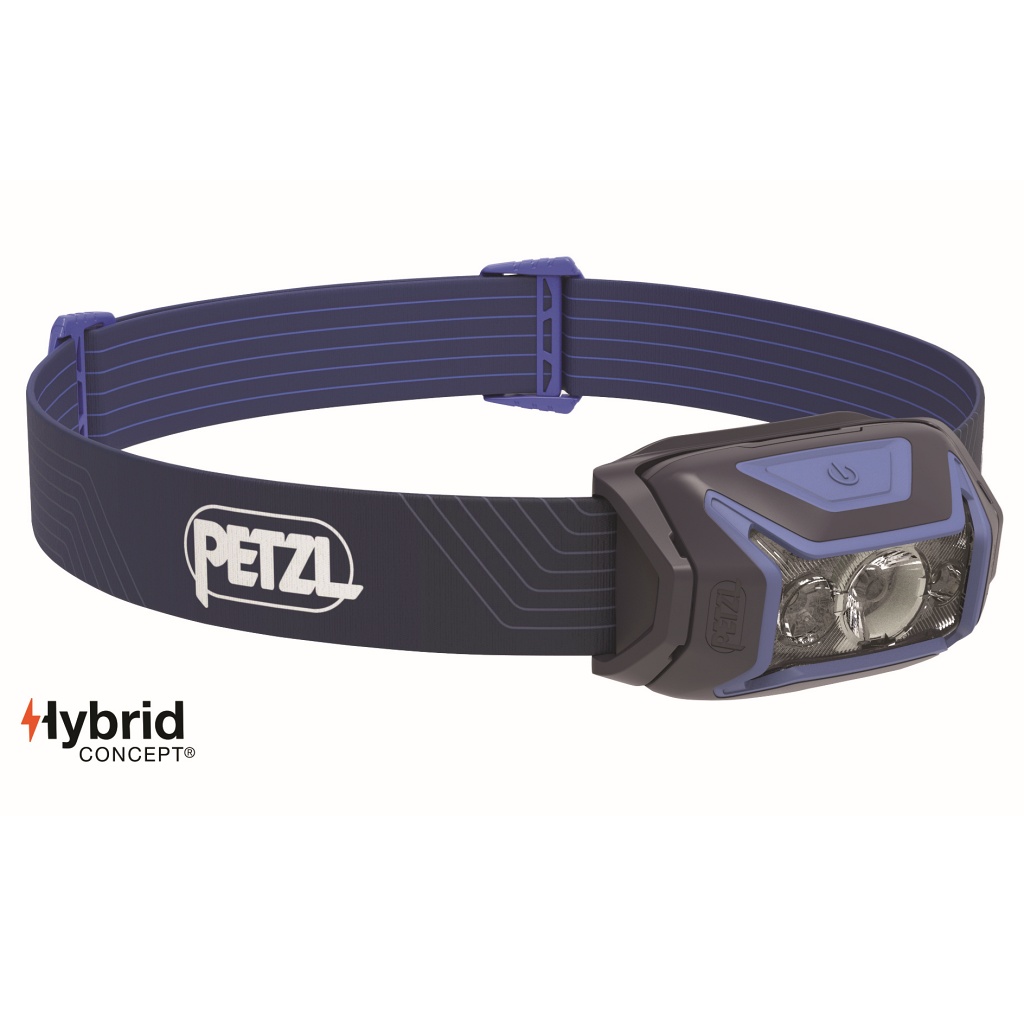 Petzl Actik Headlamp 450 Lumens Blue
