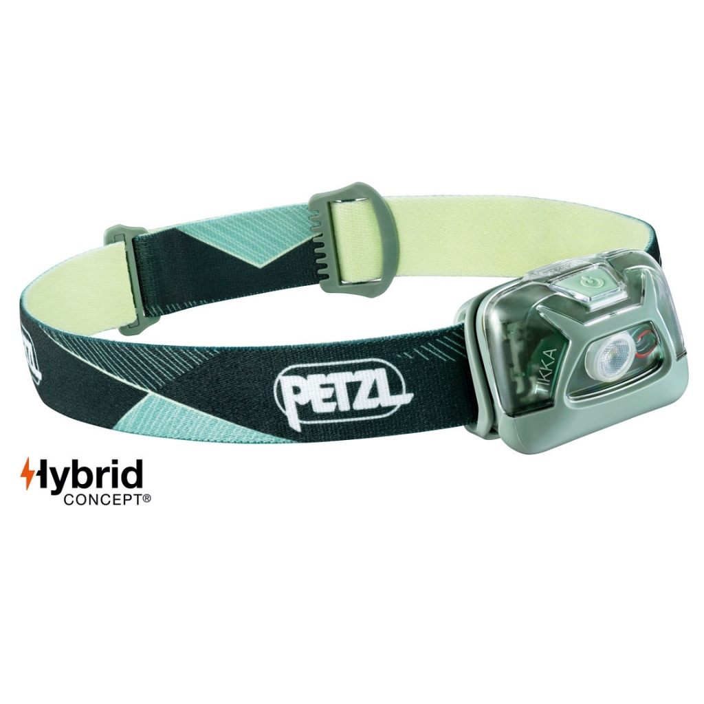 Petzl Tikka 300 Lumens Hybrid Headlamp - Green