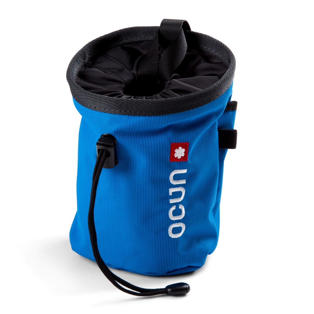 Ocún Push Chalk Bag & Belt - Blue Twist