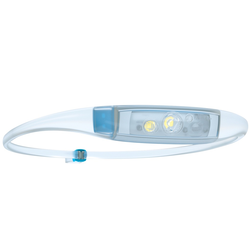 Knog Quokka Run USB Rechargeable Headlamp 100 Lumens Cyan Blue