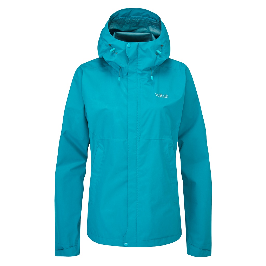 Rab Downpour Eco Jacket Womens - Ultramarine