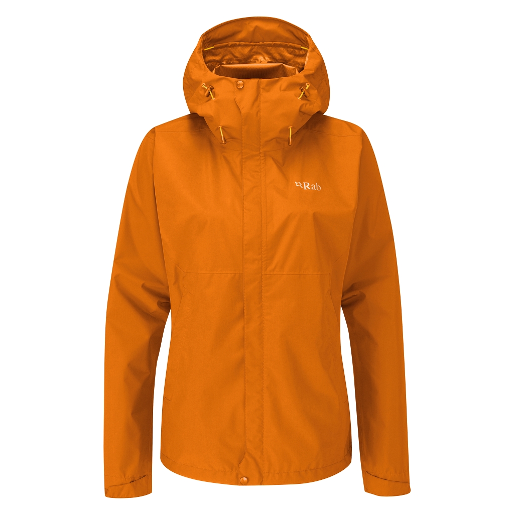 Rab Downpour Eco Jacket Womens - Marmalade