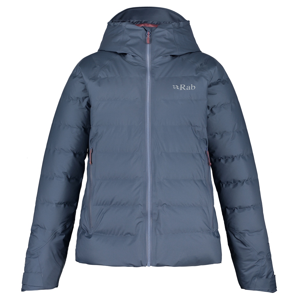 Rab Valiance Down Jacket Waterproof Womens - Bering Sea