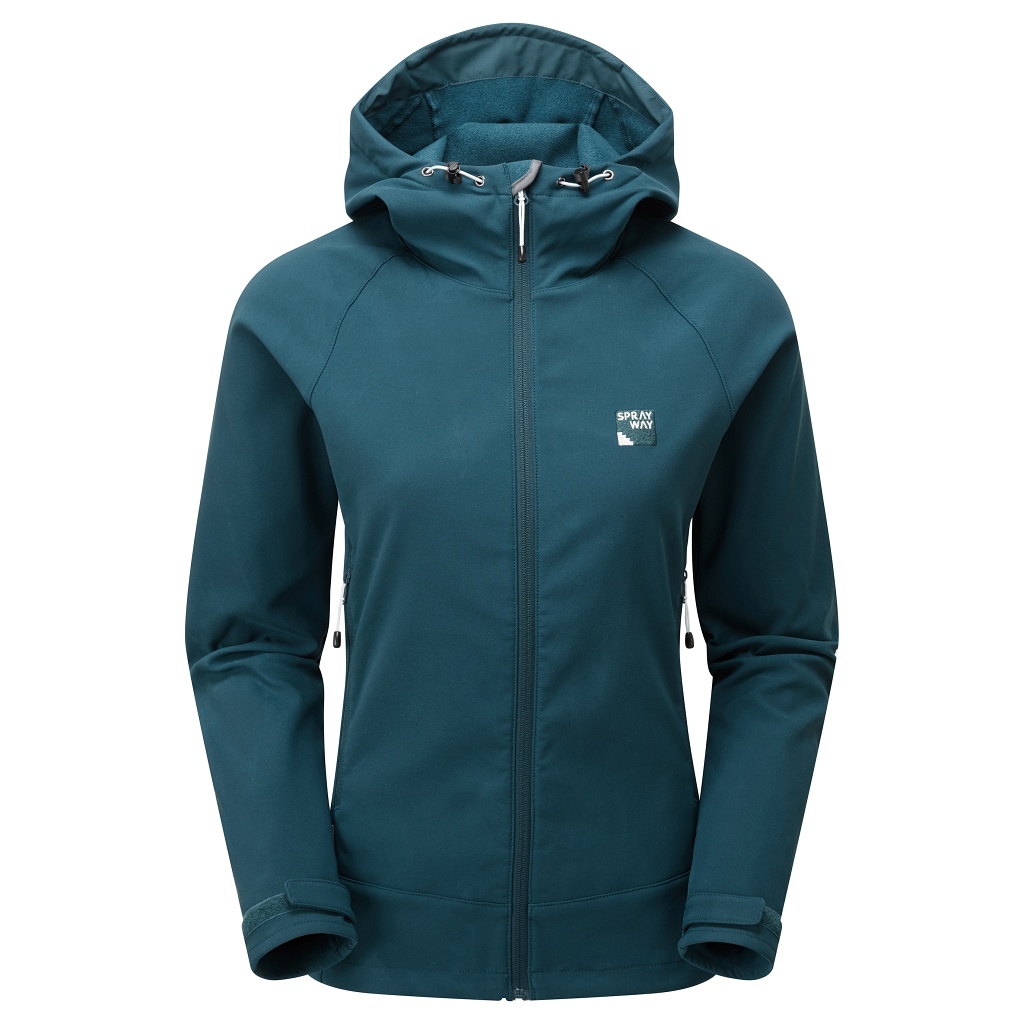 Sprayway Maelor Softshell Jacket Womens - Marine Blue