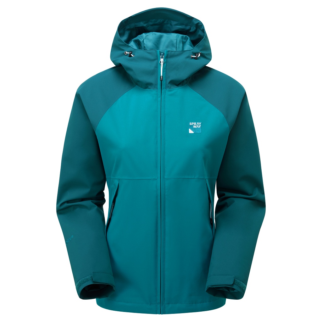 Sprayway Marsco Jacket Womens - Blue Lagoon / Marine Blue