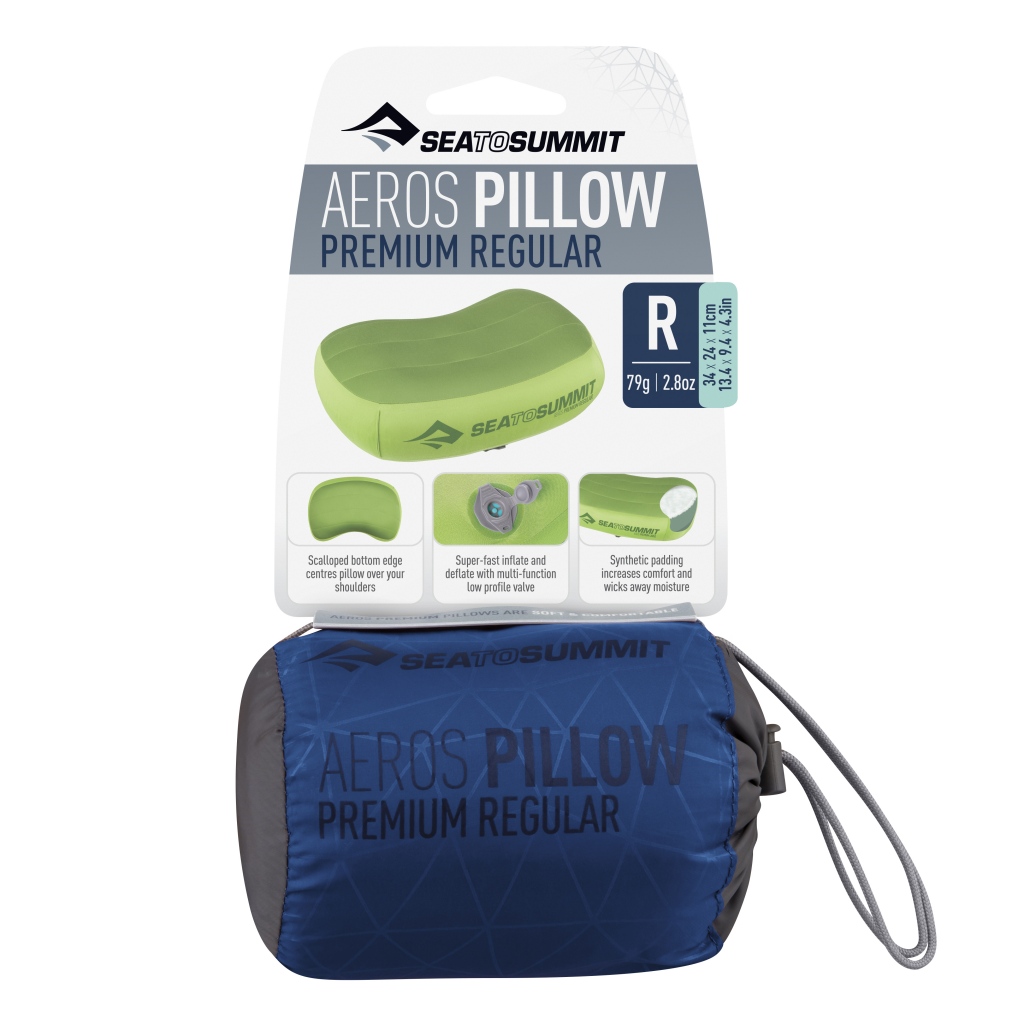 Sea to Summit Aeros Premium Pillow Regular Navy