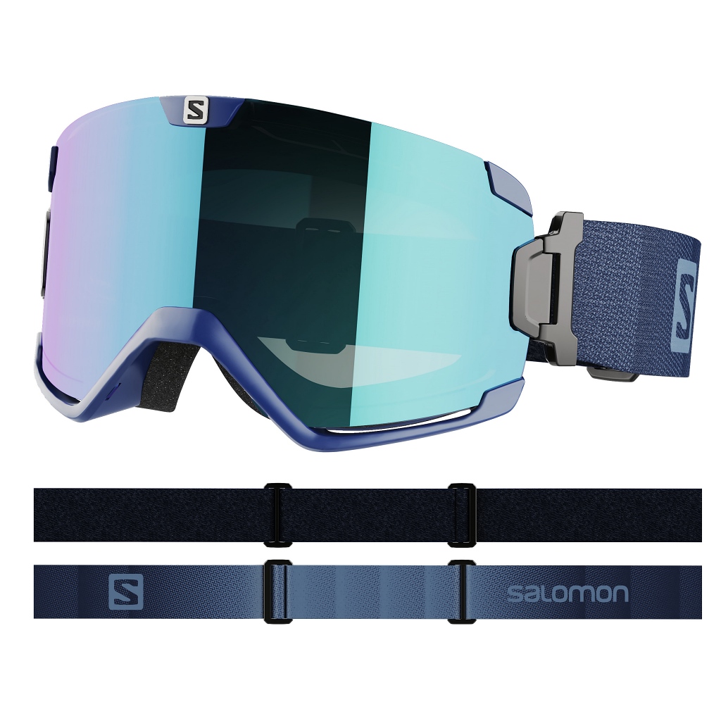 Salomon Cosmic OTG Ski Goggles Unisex - Bold Blue 