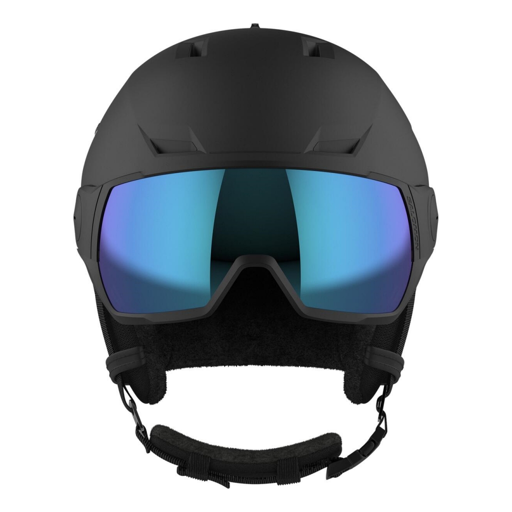 Salomon Pioneer LT Visor Mens - Black / AW Blue 