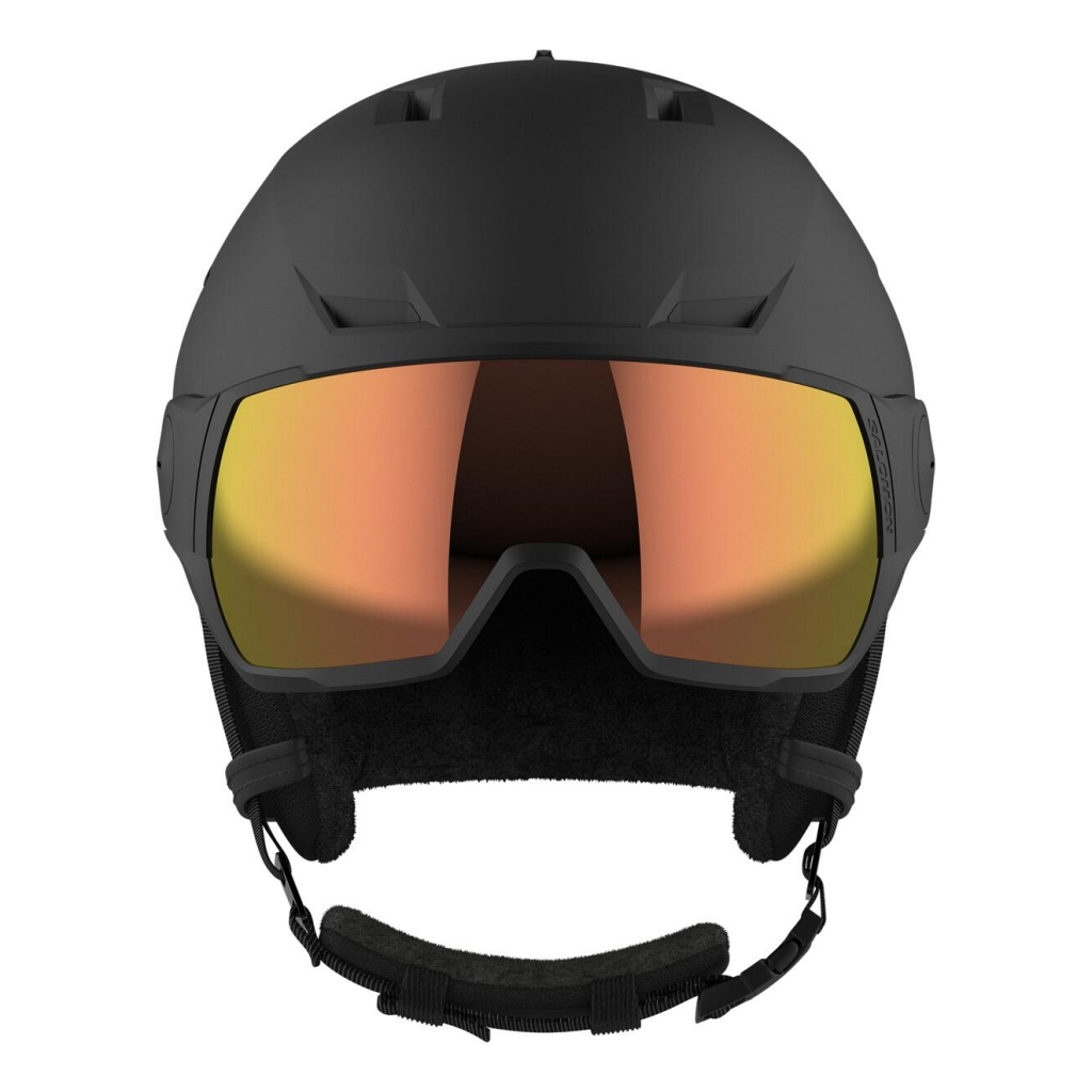 Salomon Pioneer LT Visor Photo Mens - Black / AW Red