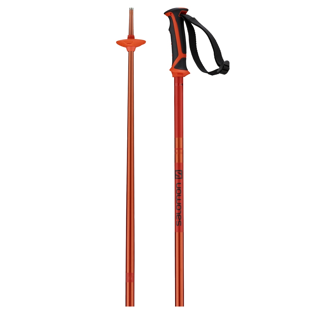 Salomon Arctic Ski Poles - Orange