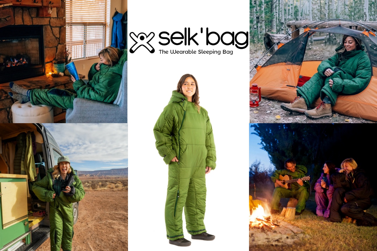 SELK'BAG....THE WEARABLE SLEEPING BAG