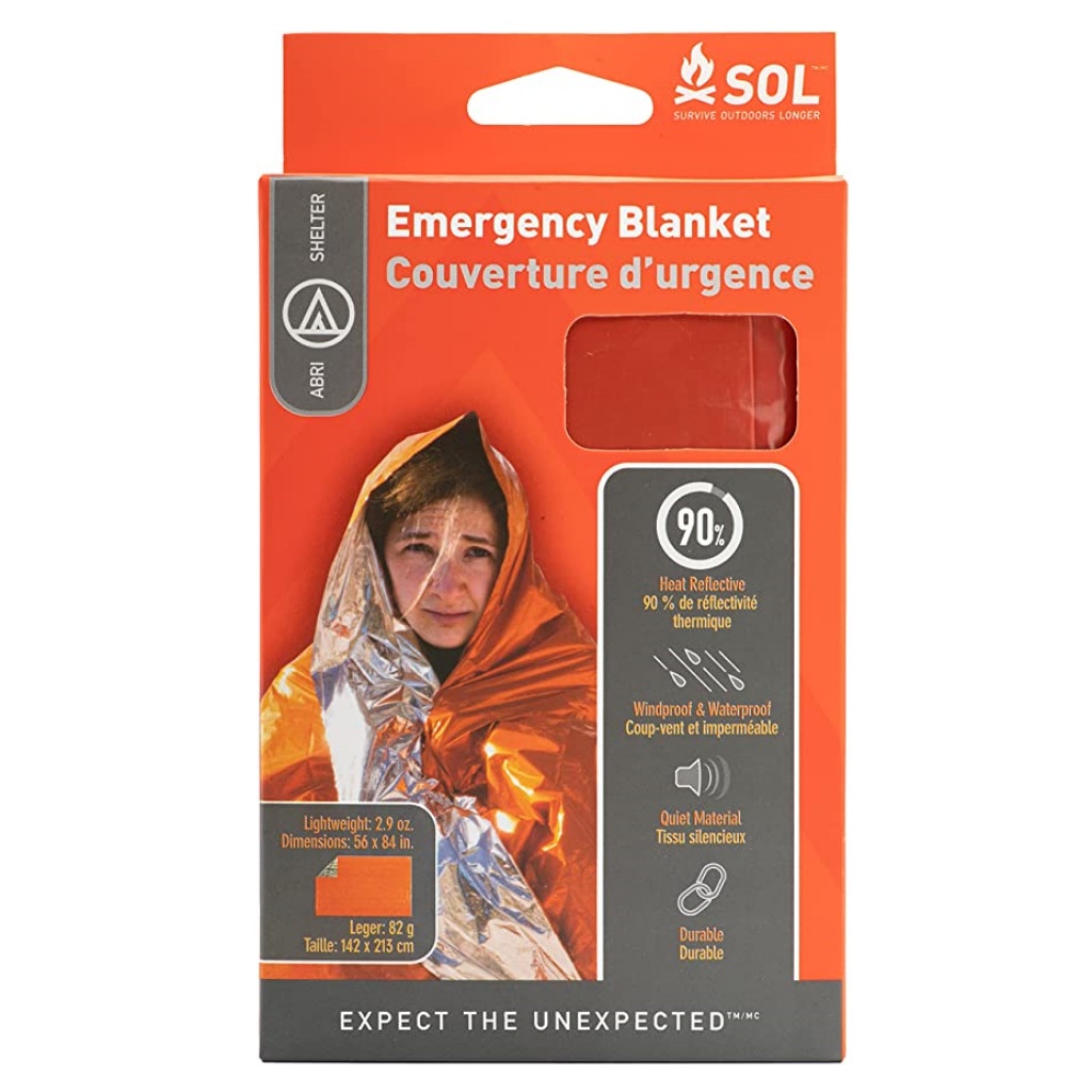 SOL Emergency Blanket Multifunctional - Abri / Shelter / Ground Tarp